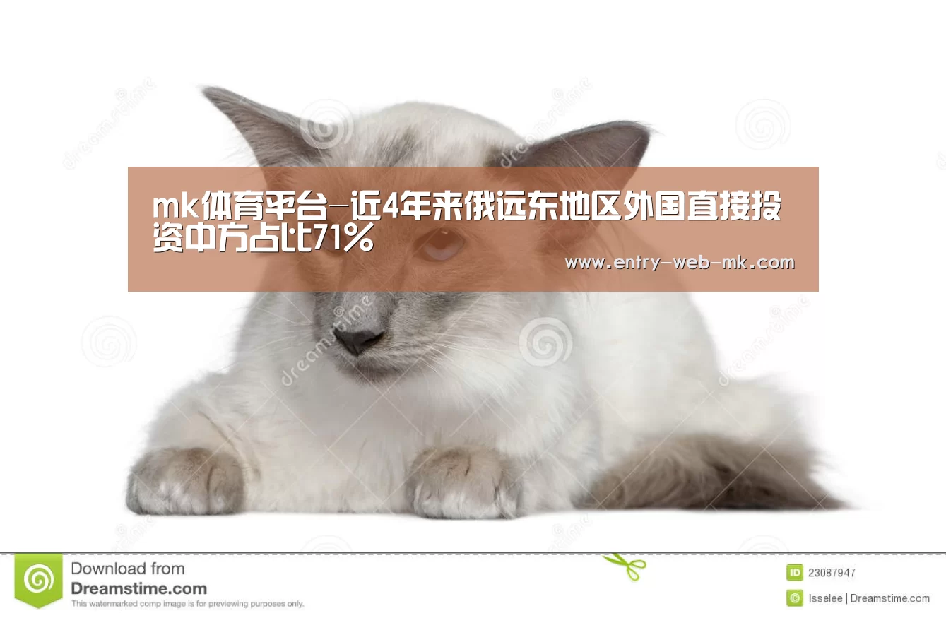 mk体育平台-近4年来俄远东地区外国直接投资中方占比71%(图4) mk体育平台